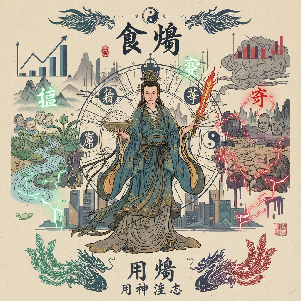 用神喜忌 - 食傷