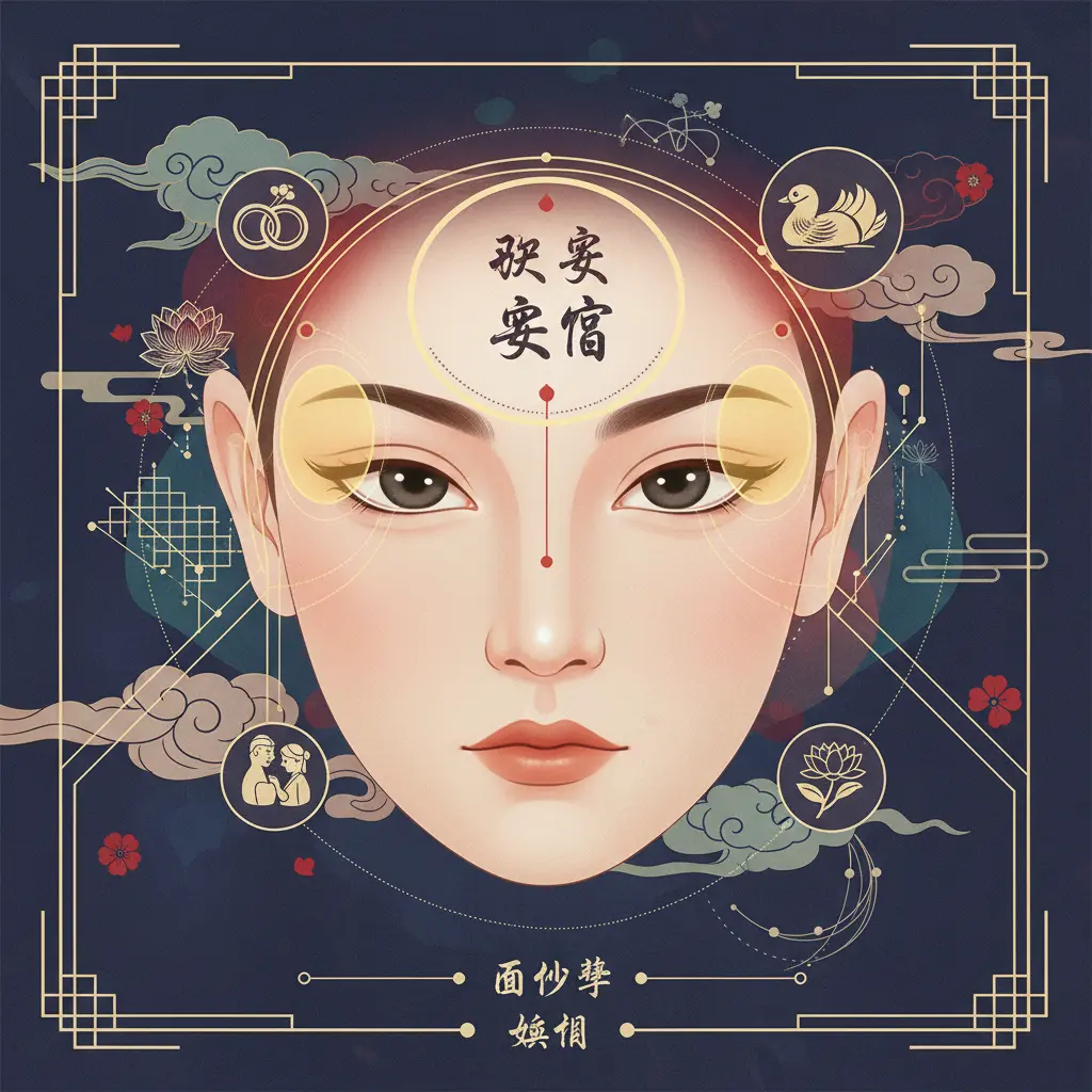 面相學 - 夫妻宮