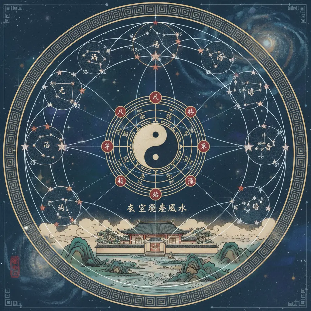玄空飛星風水 - 八卦