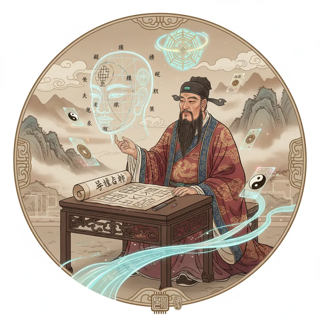 易經占卜 - 面相學