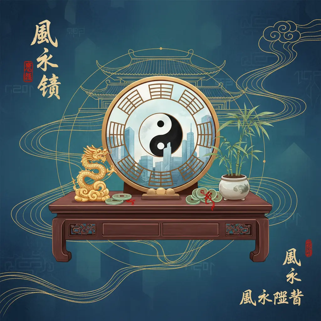 風水擺設 - 風水鏡