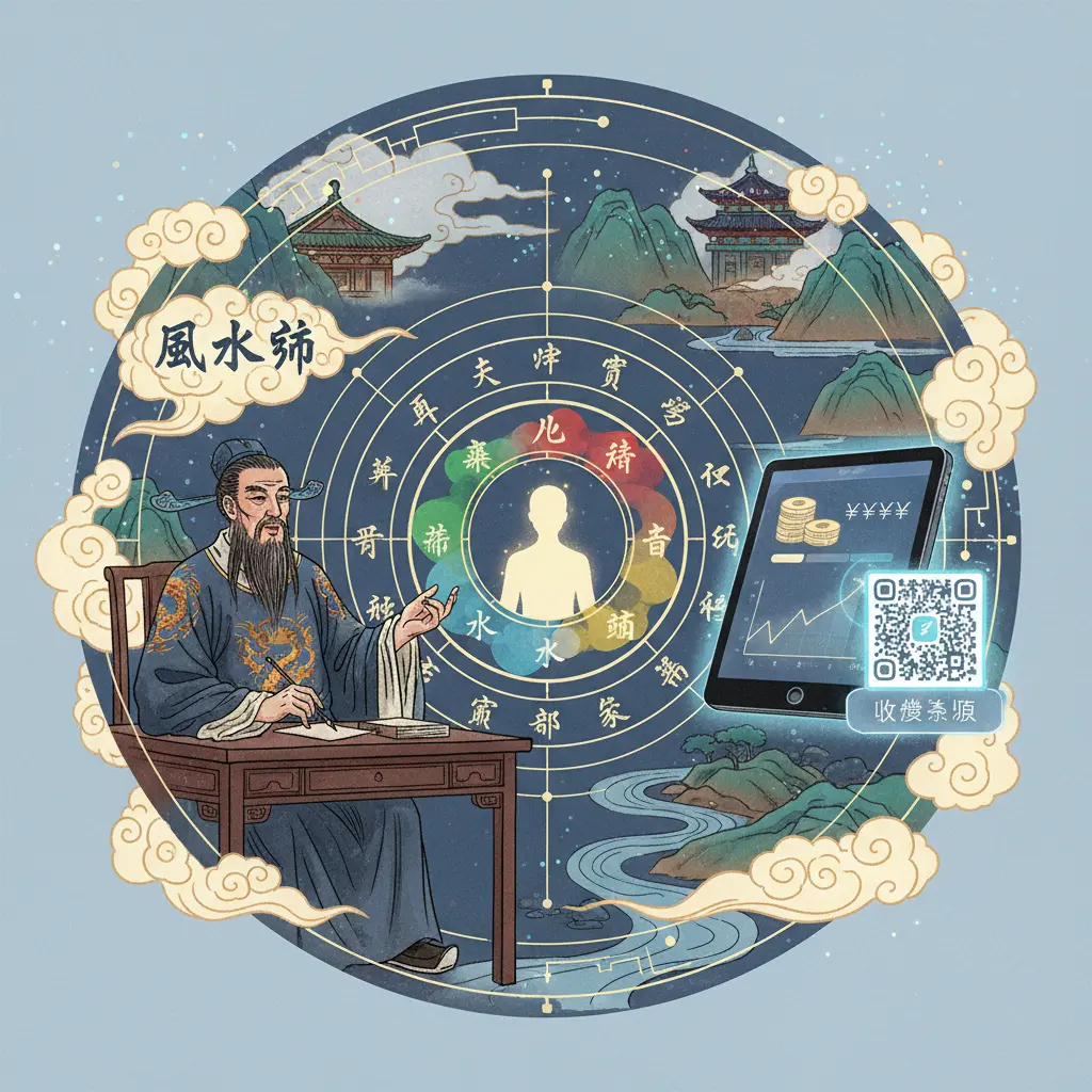 風水師收費 - 八字命盤