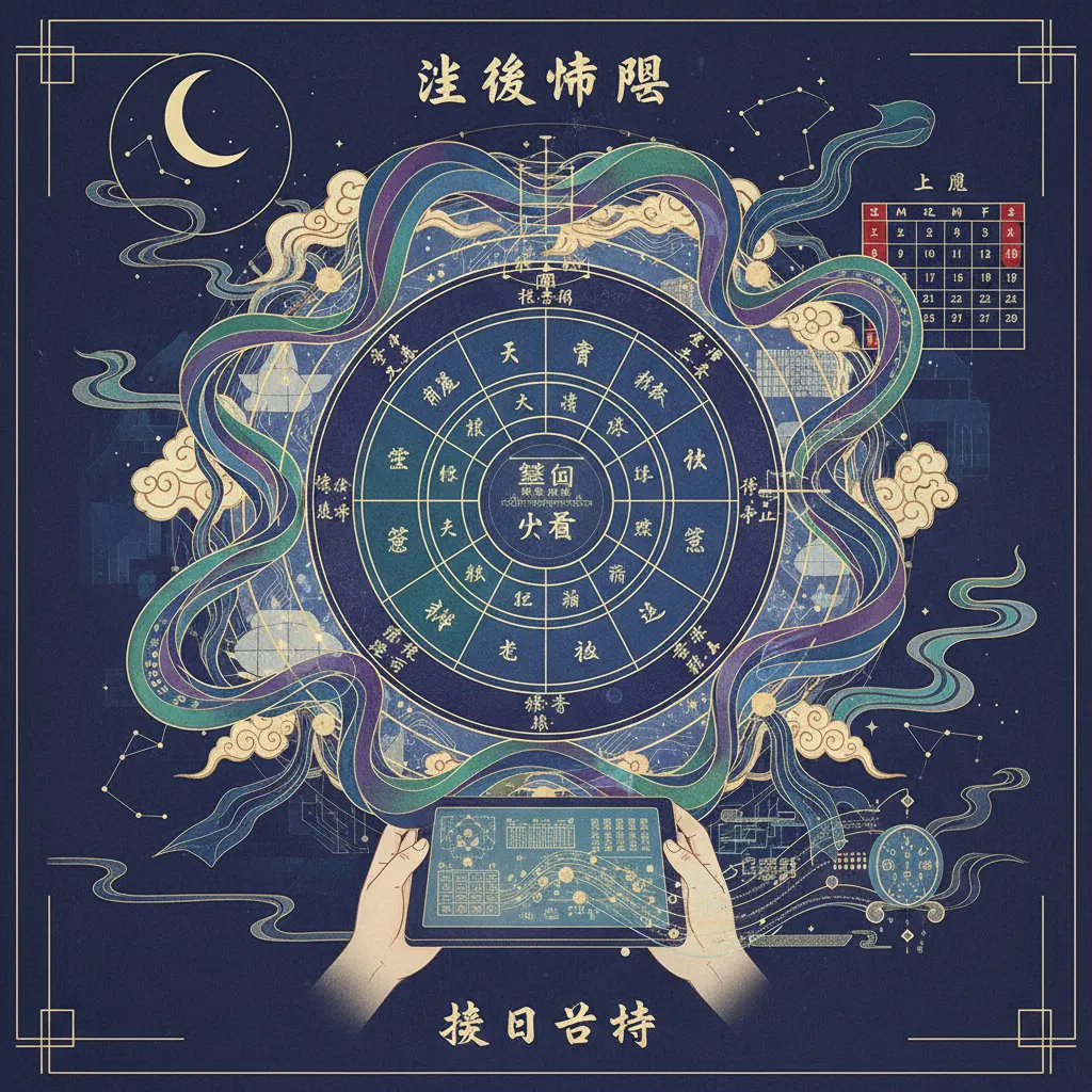 擇日吉時 - 紫微命盤