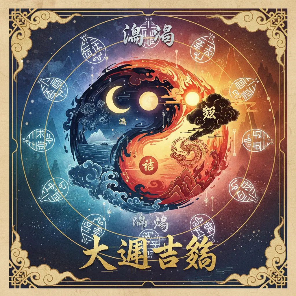 大運吉凶 - 陰陽