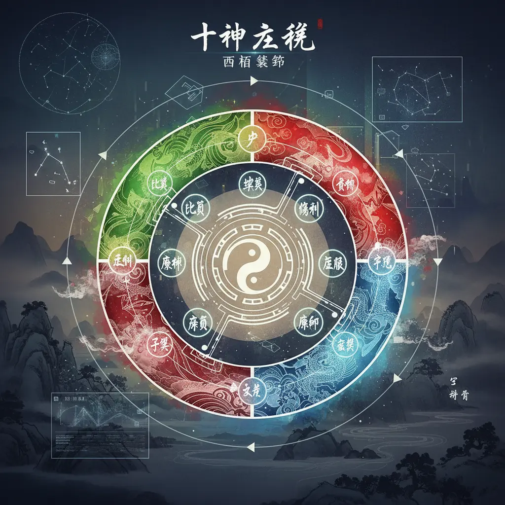 五行結構 - 十神六親