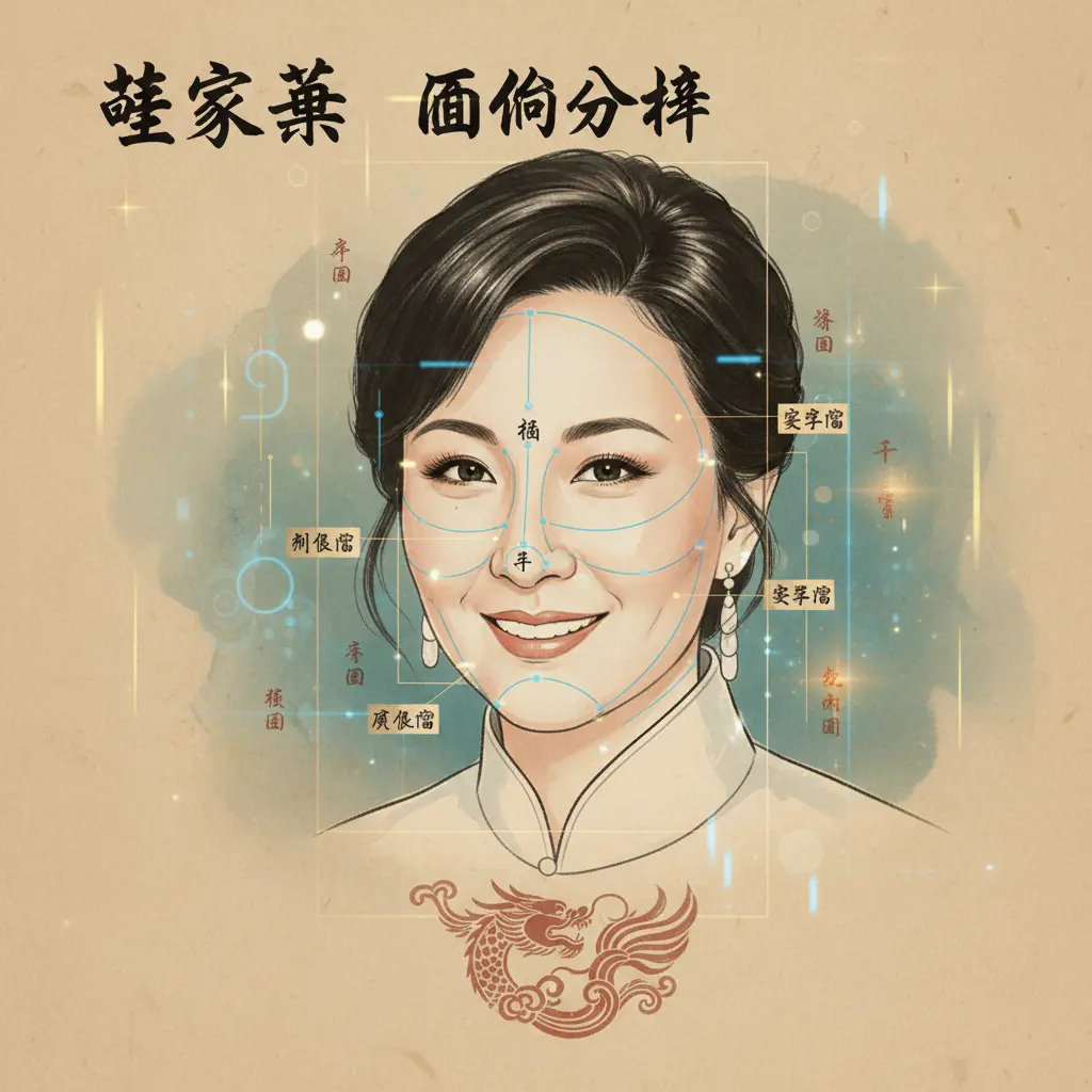 面相分析 - 薛家燕