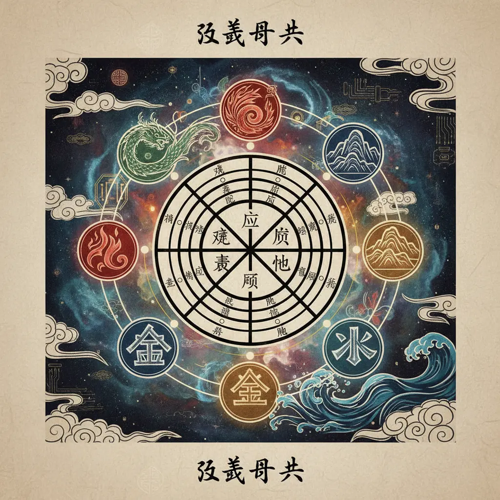 五行八卦 - 伏羲八卦