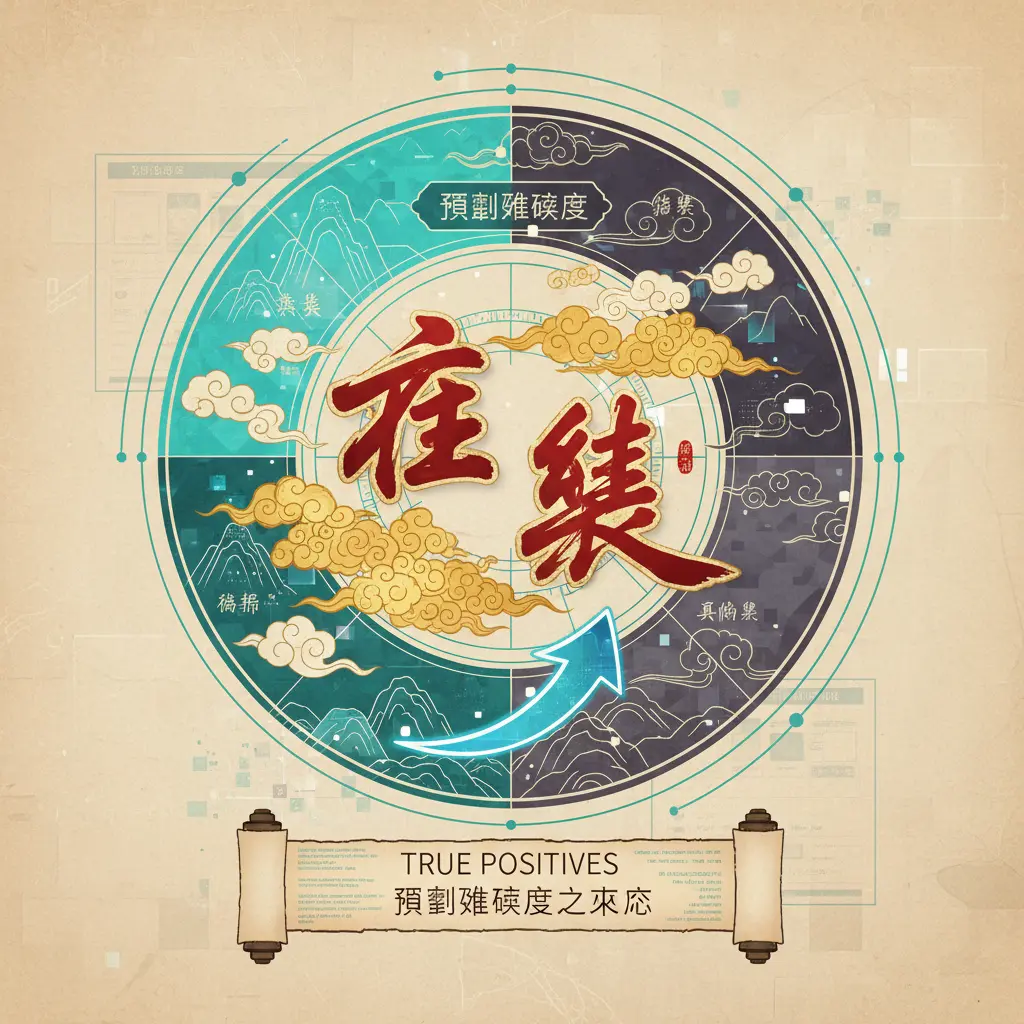 預測準確度 - 正類