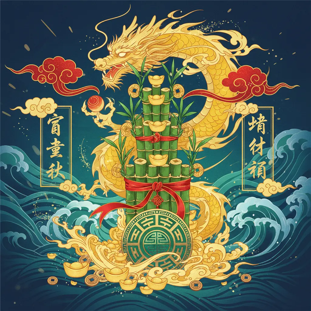 旺財運 - 富貴竹