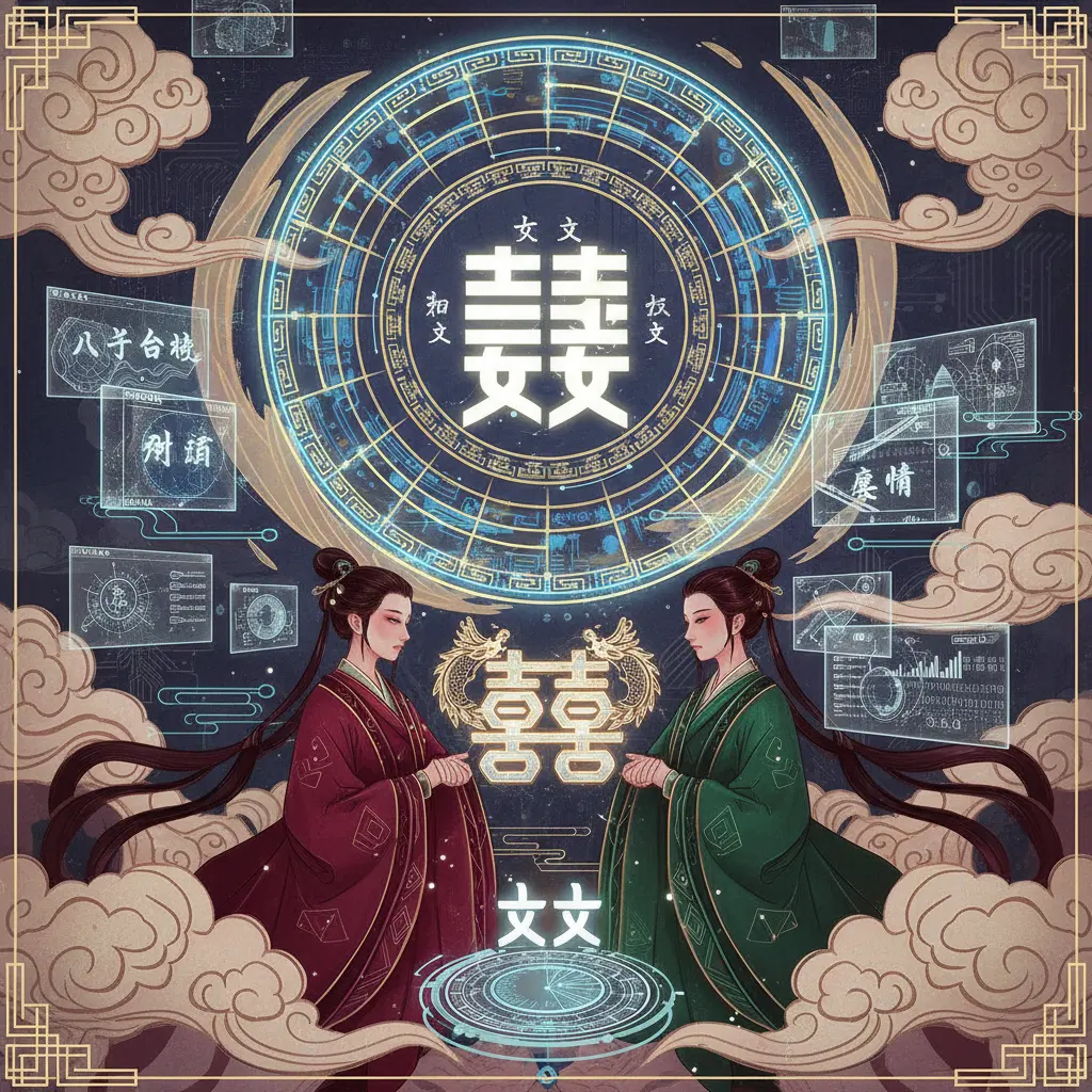 八字合婚 - 六爻