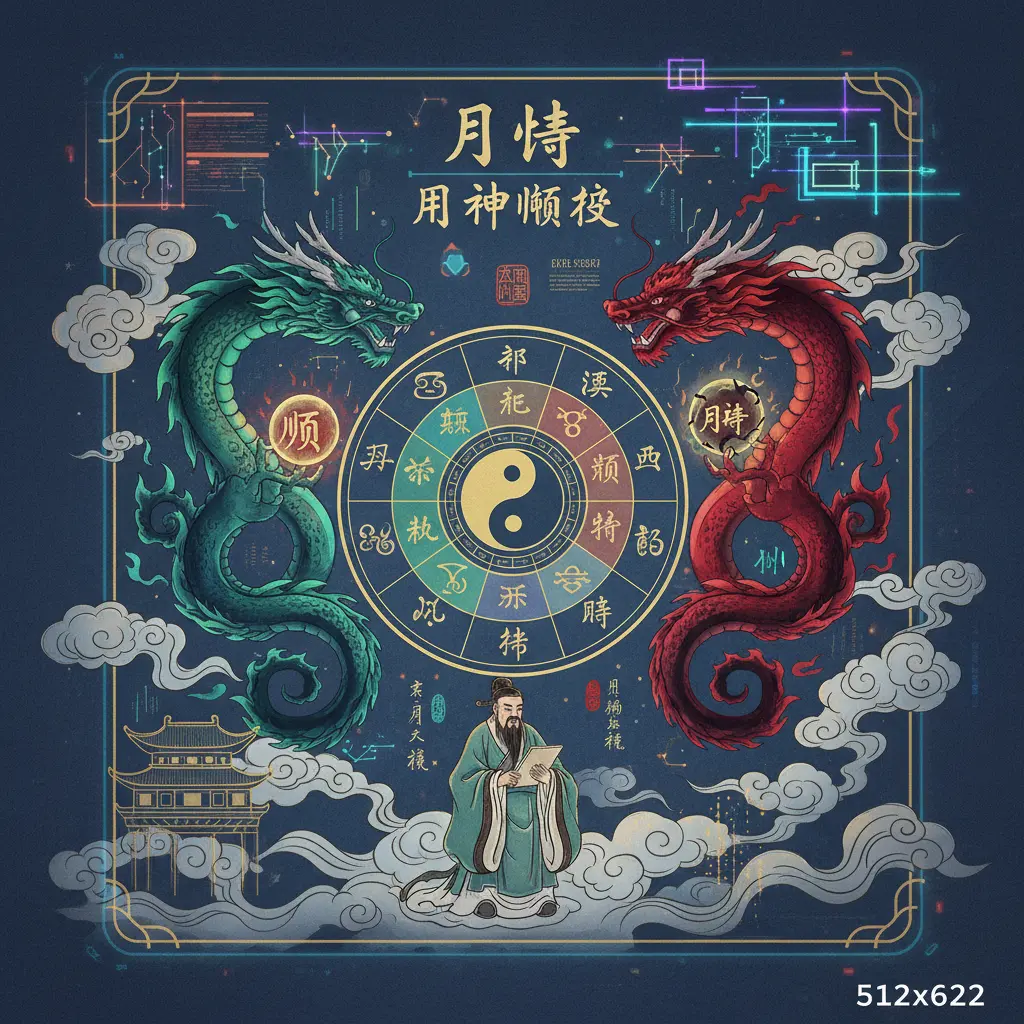 用神順逆 - 月令