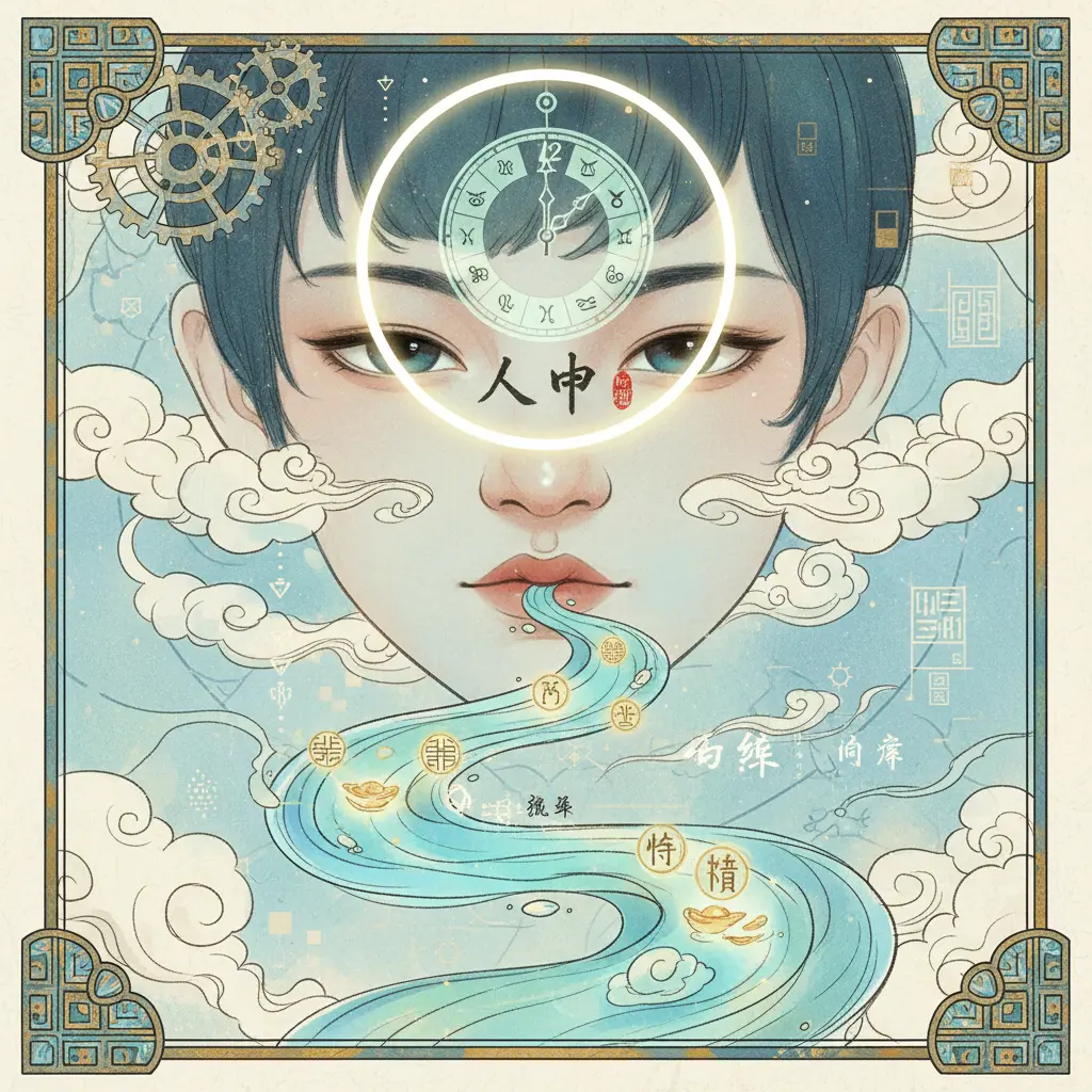 流年命相 - 人中