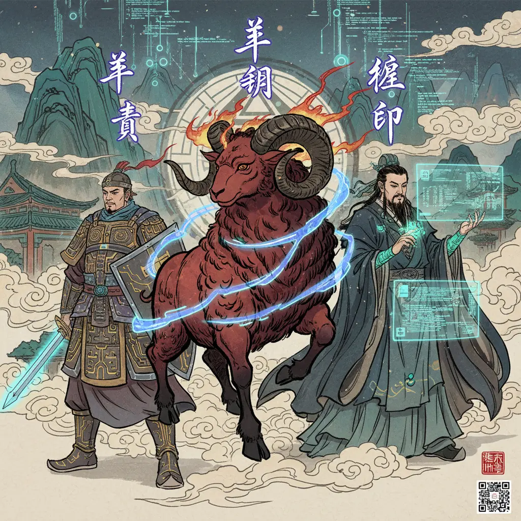 比肩偏印 - 羊刃