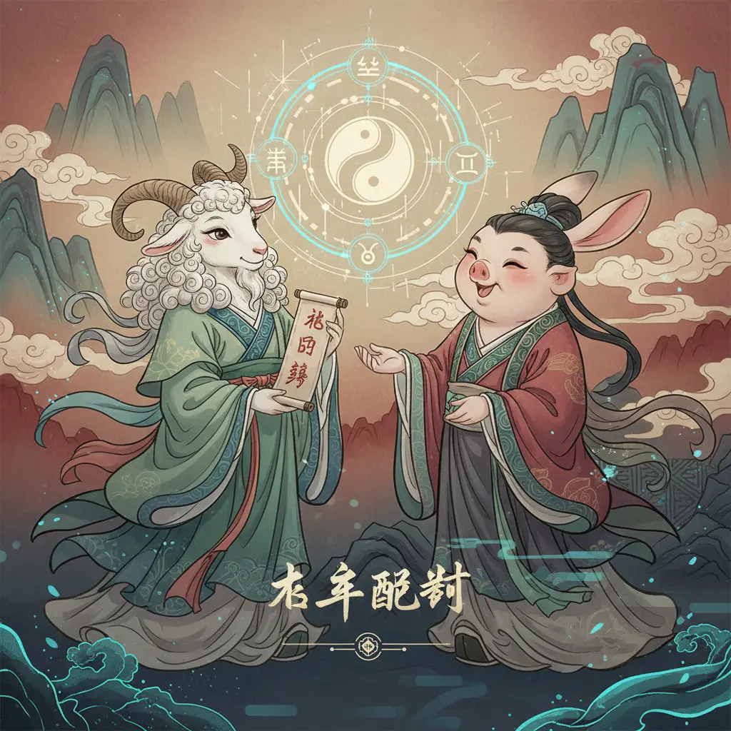 生肖配對 - 未羊