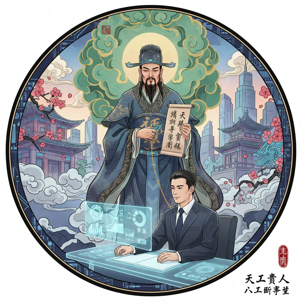 八字斷事業 - 天乙貴人