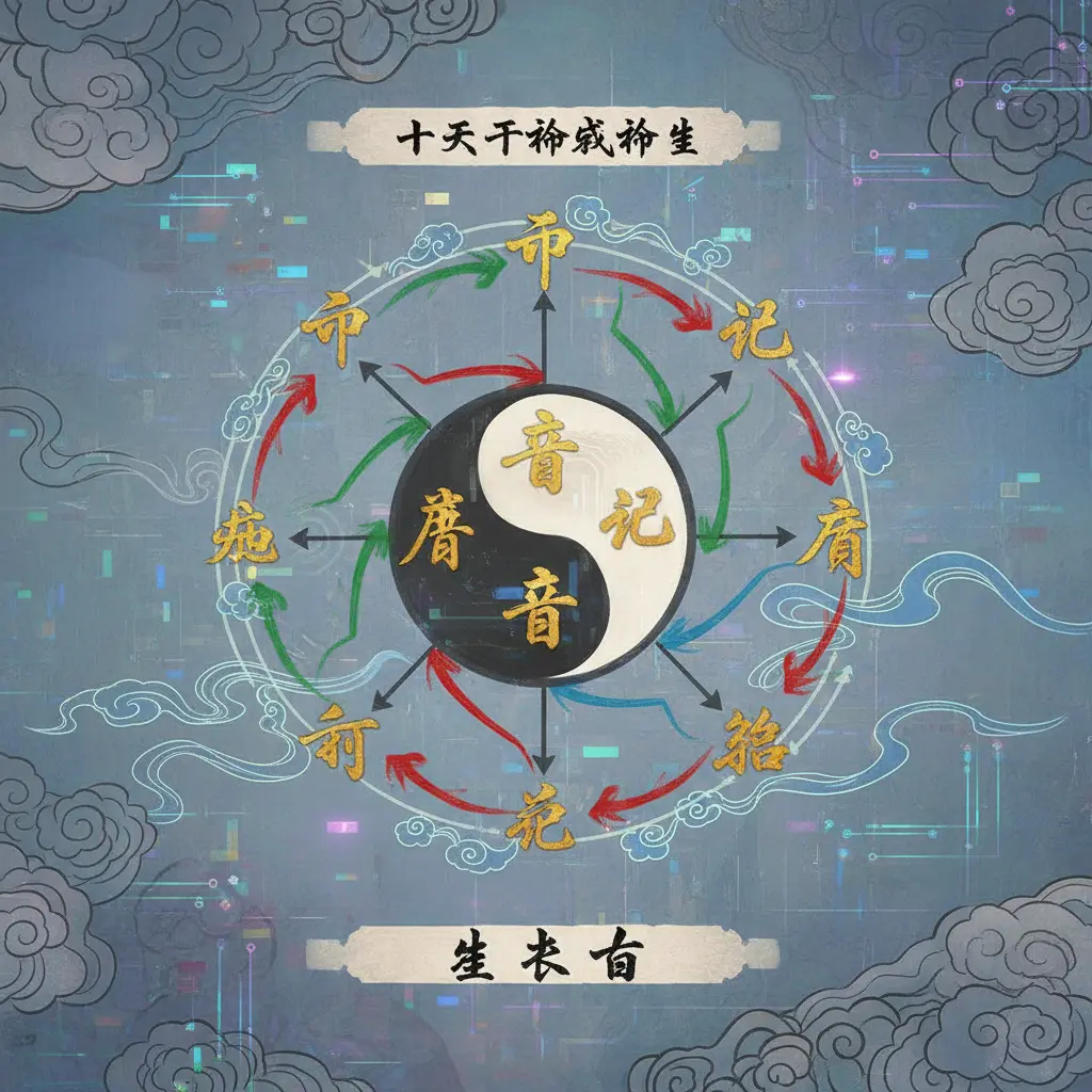 生克合 - 十天干相剋相生