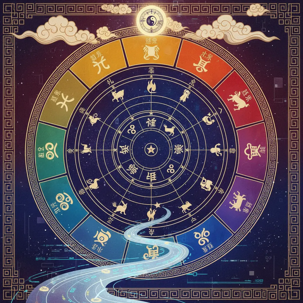 八字十年大運 - 紫微鬥數