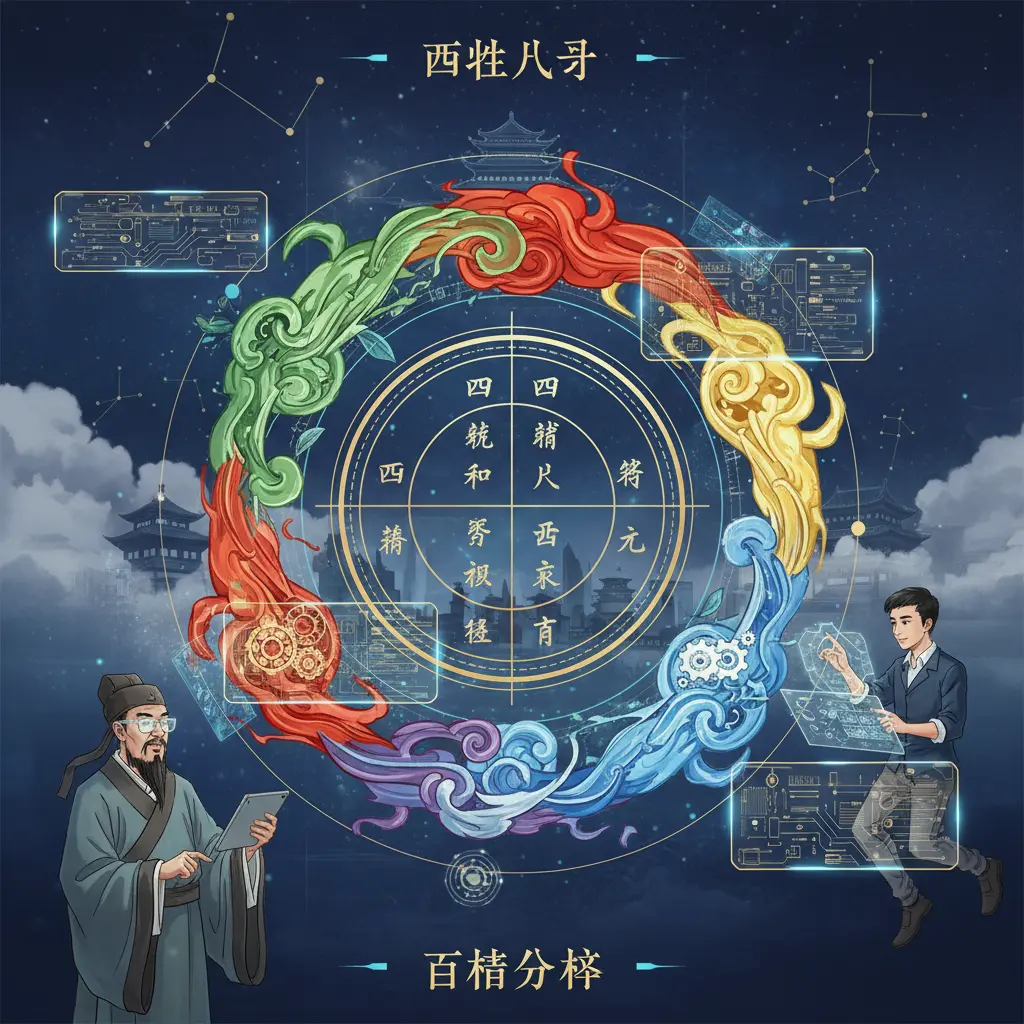 五行分析 - 四柱八字