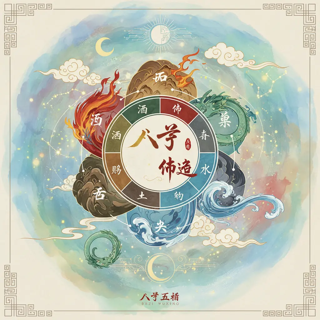 八字五行 - 八字命造