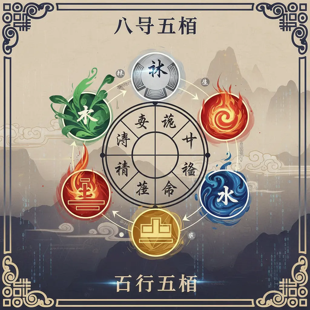 五行八字 - 八字五行