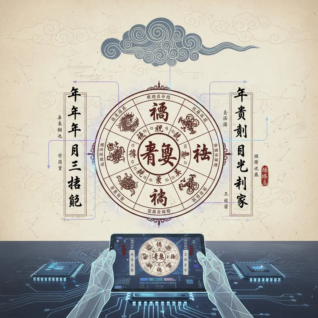 八字排盤 - 紫微命盤