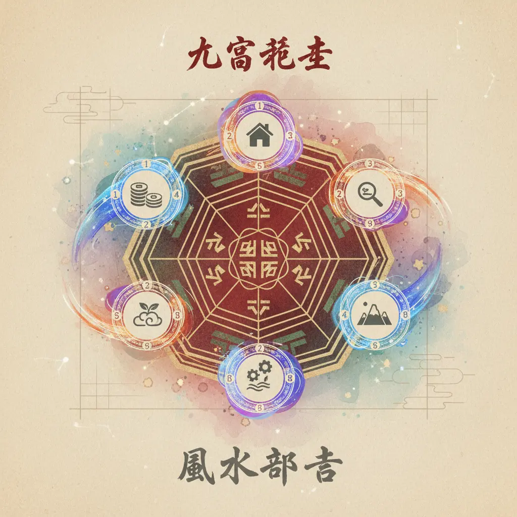 風水報告 - 九宮飛星