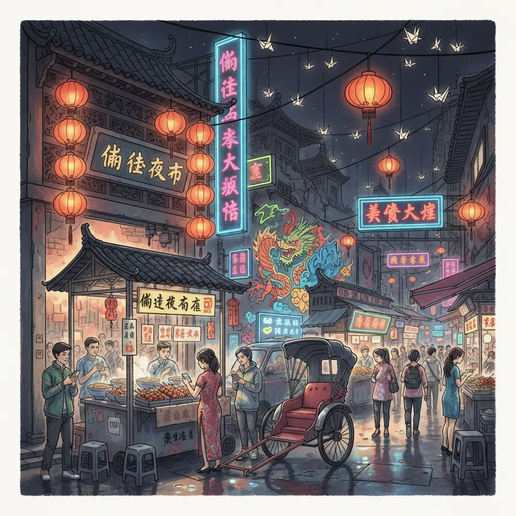 廟街 - 夜市