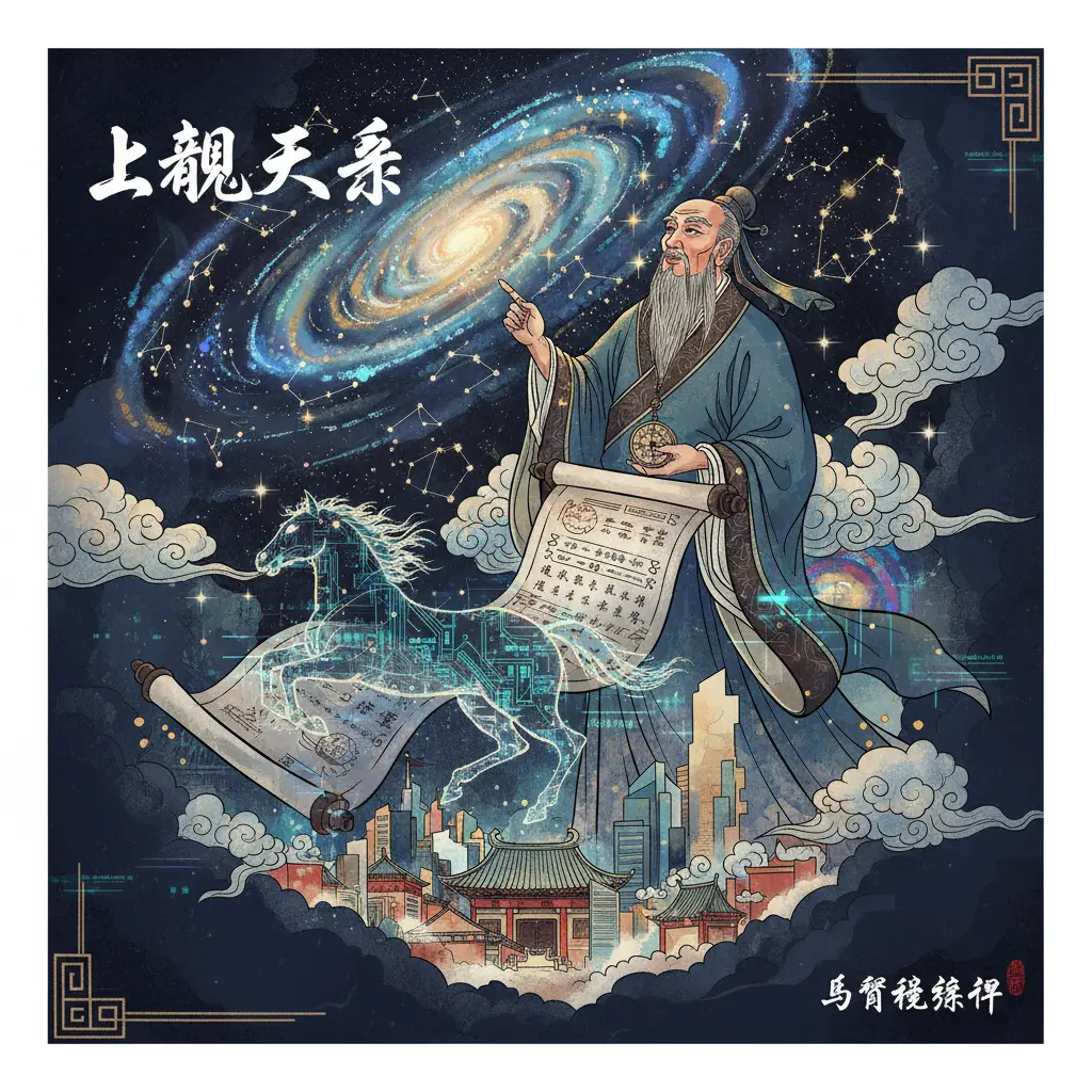馬君程師傅 - 上觀天星