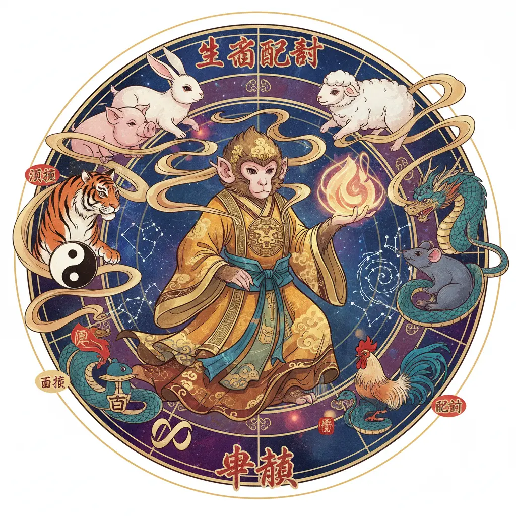 生肖配對 - 申猴