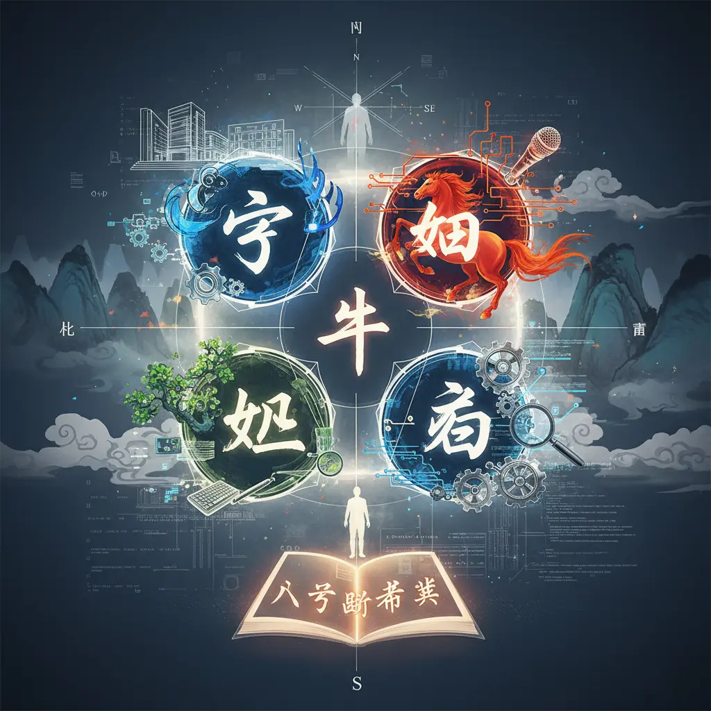 八字斷事業 - 子午卯酉