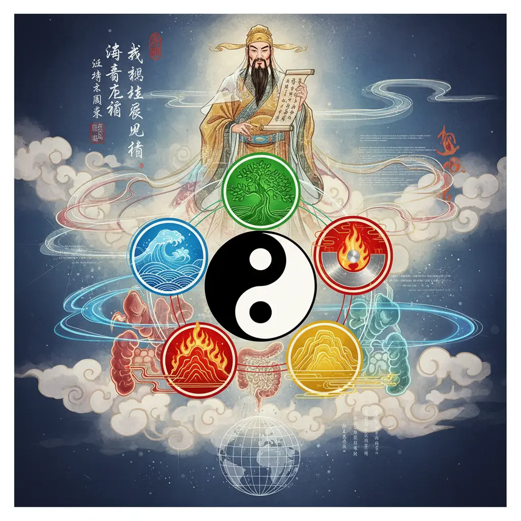 陰陽五行 - 黃帝內經