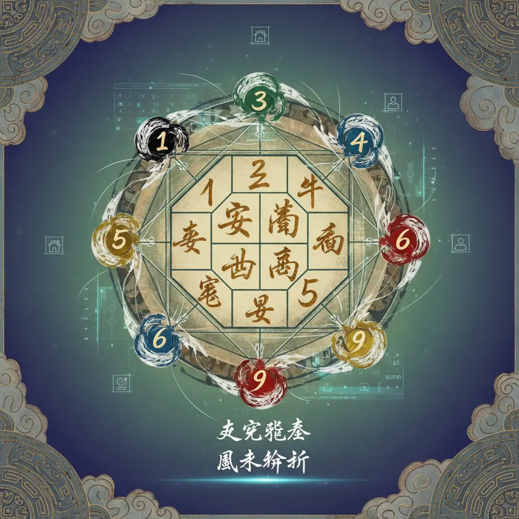 風水分析 - 玄空飛星