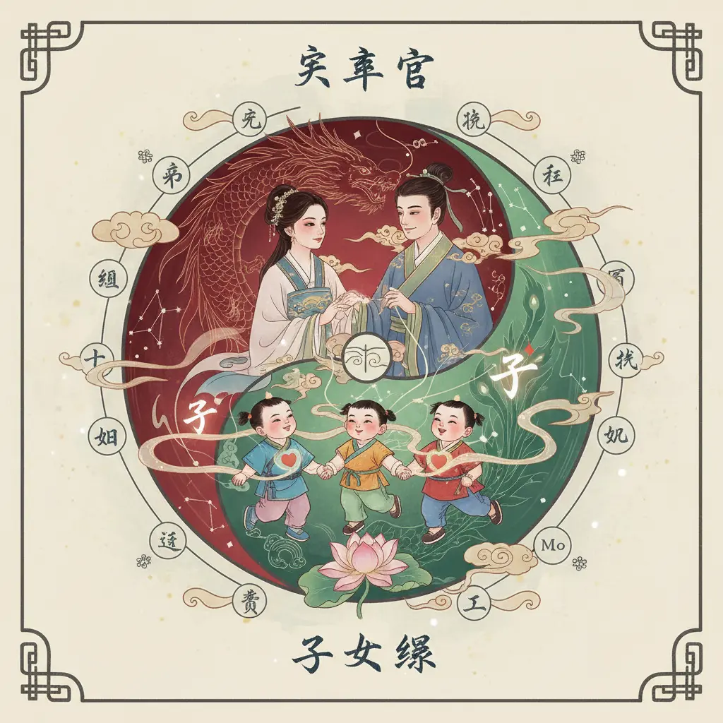 子女緣 - 夫妻宮