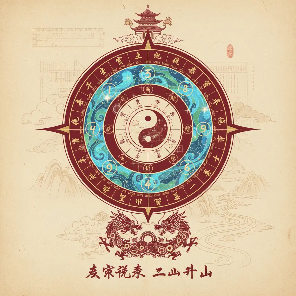 玄空飛星 - 二十四山