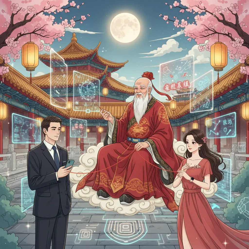 黃大仙廟 - 月老