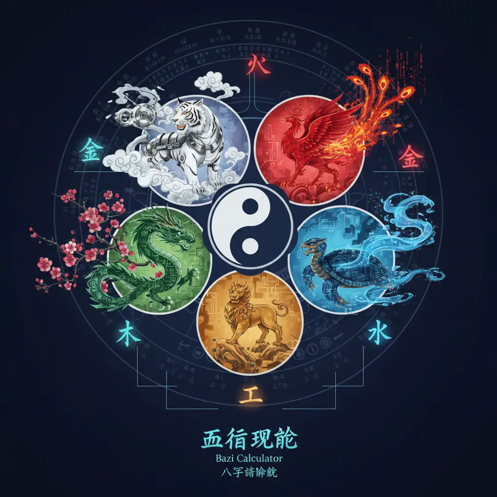 八字計算機 - 五行理論