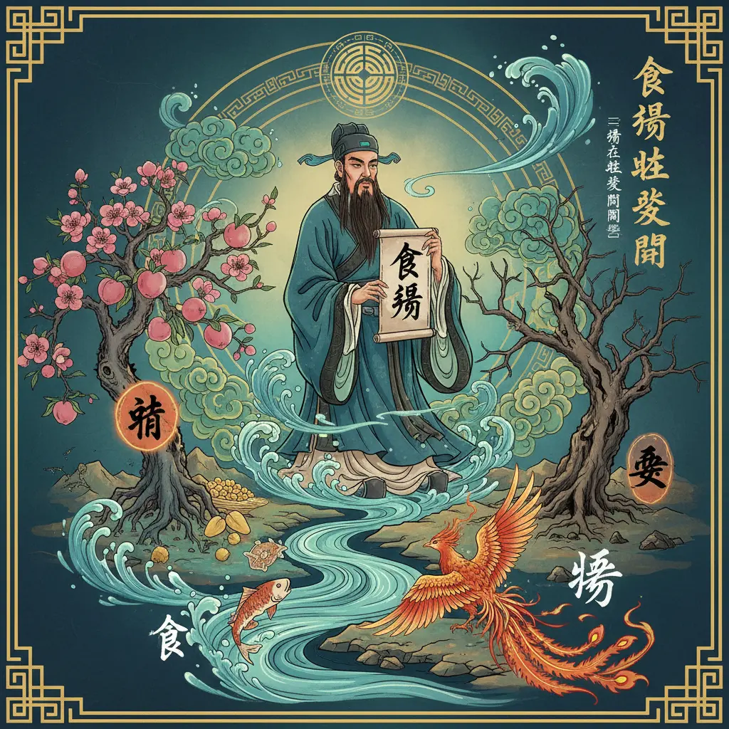 旺衰判斷 - 食傷