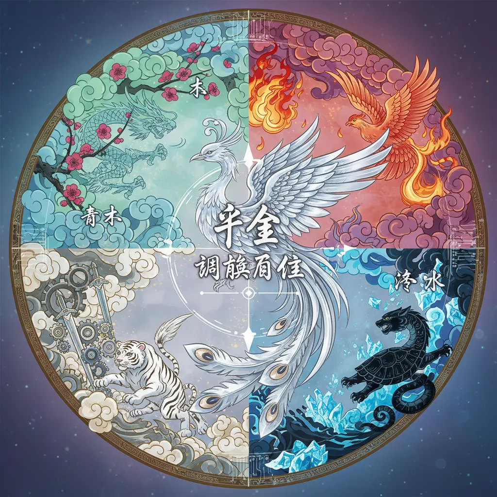 調候方位 - 辛金