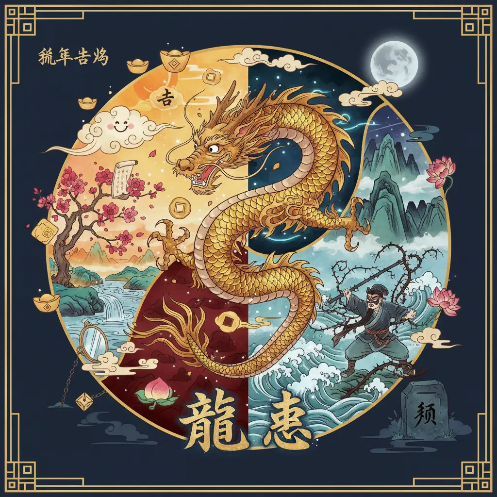 流年吉凶 - 龍德