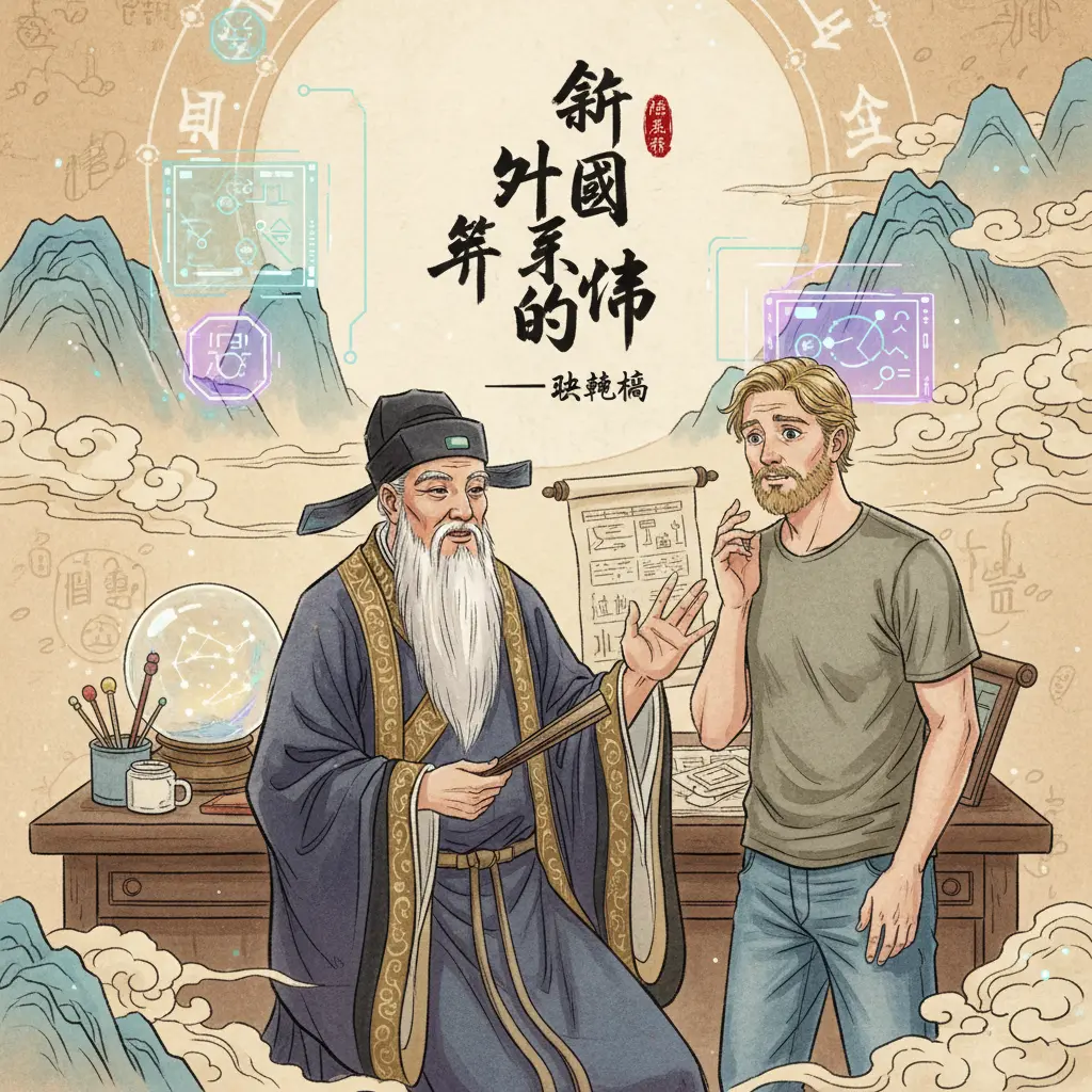 朱鵲橋 - 算外國人的命