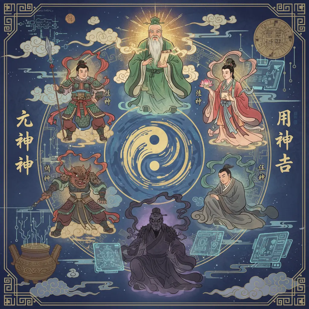 用神喜忌 - 六神