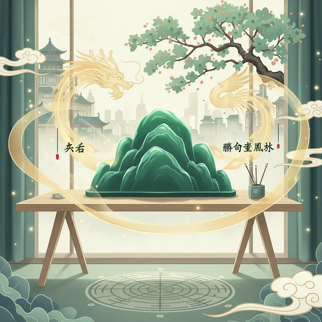 辦公室風水 - 玉石