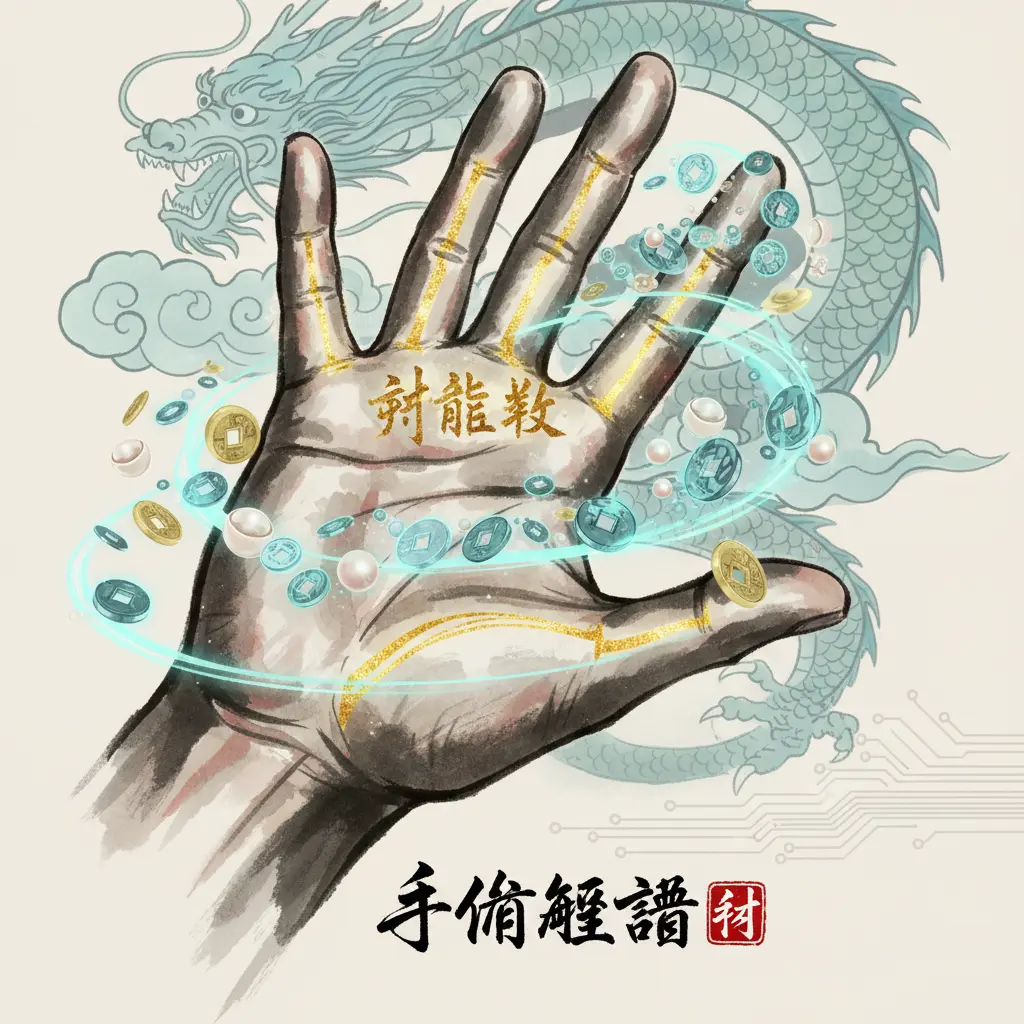 手相解讀 - 財富紋