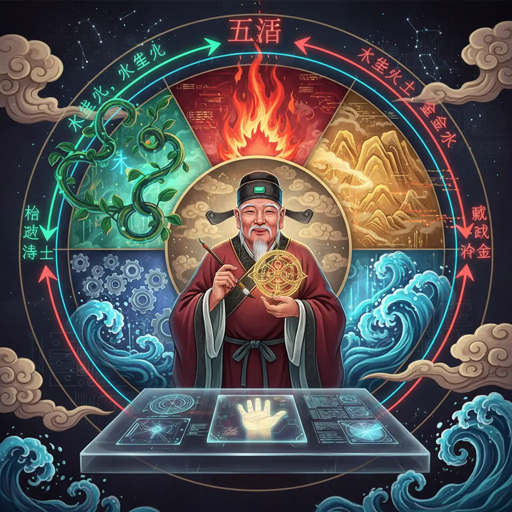 五行相生相剋 - 算命