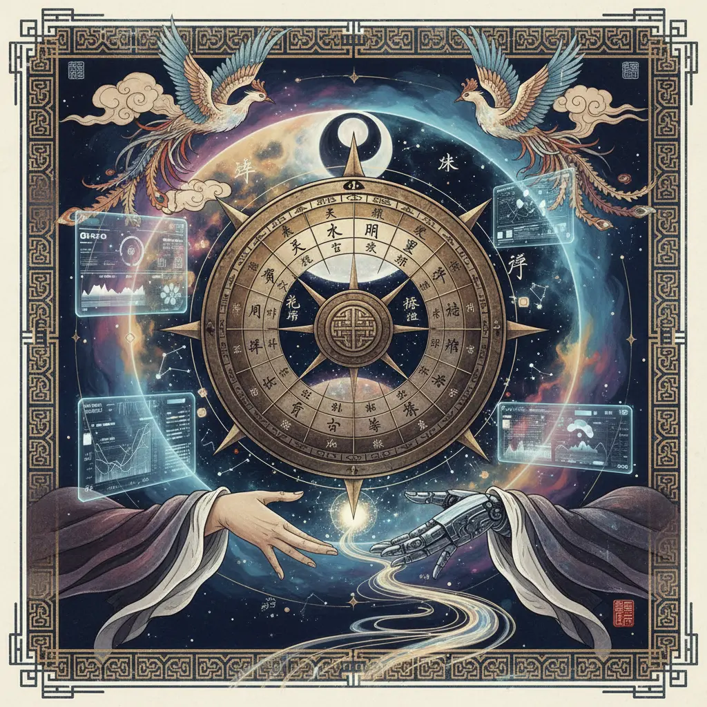 命理解讀 - 八字命盤