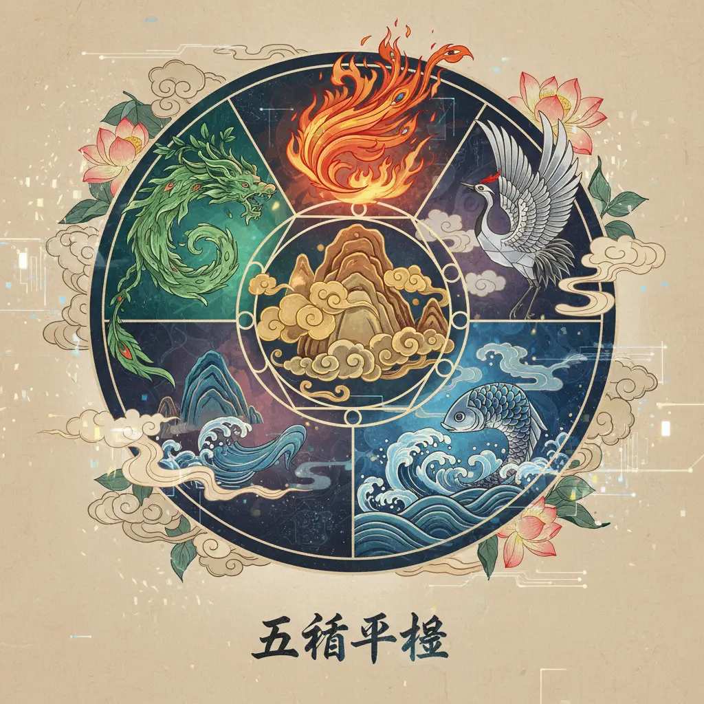 五行平衡 - 命盤