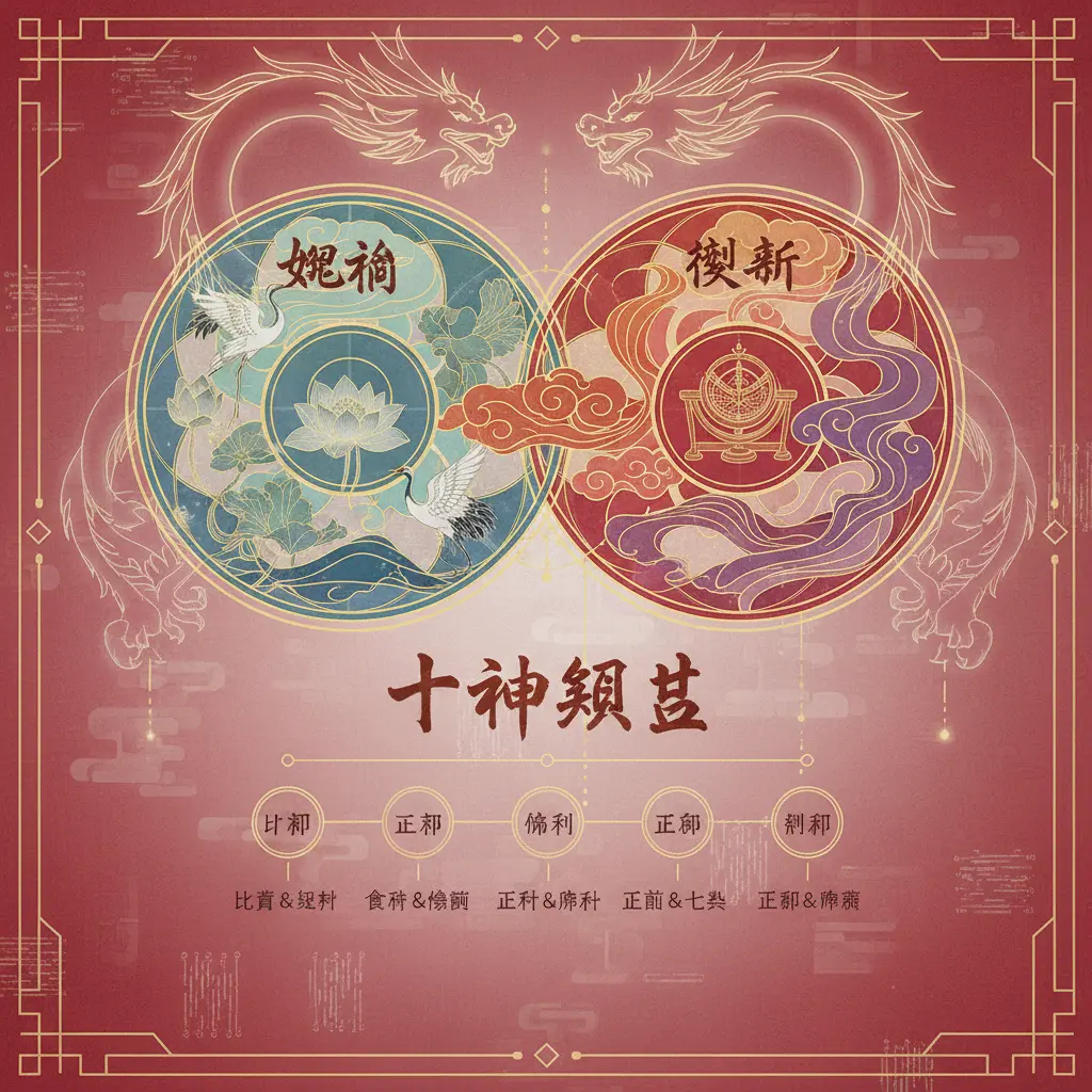 婚姻測算 - 十神組合