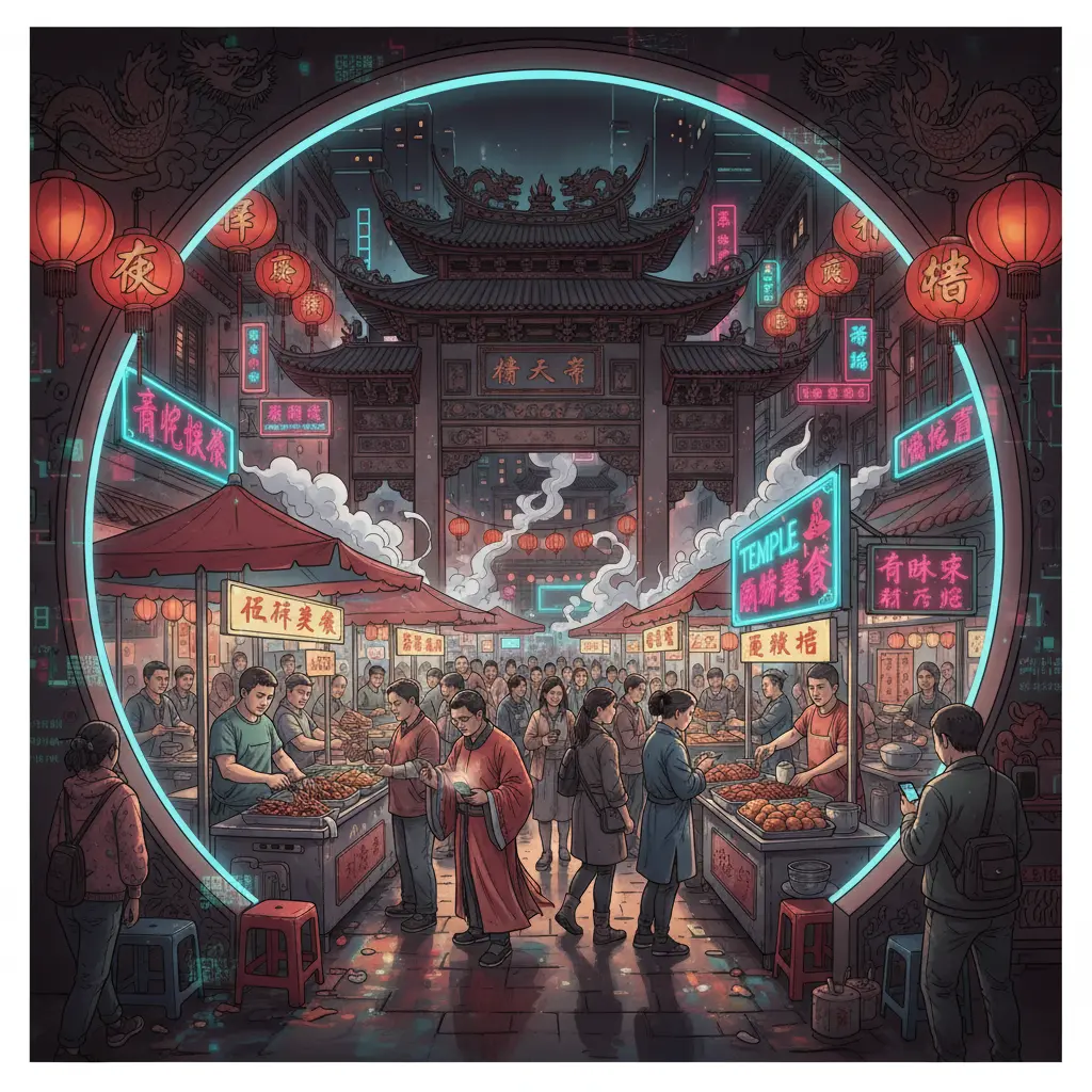 廟街 - 夜市美食