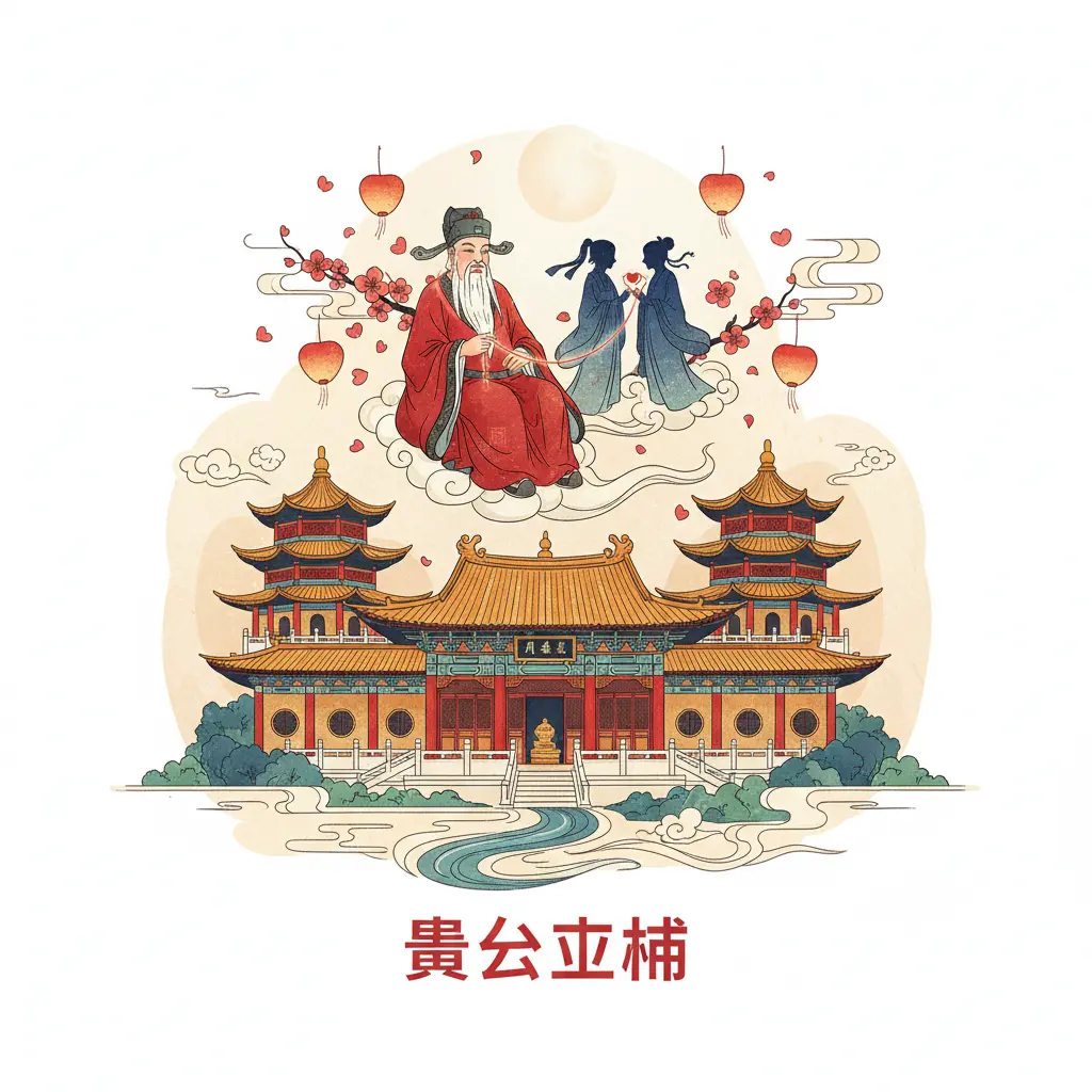 黃大仙廟 - 月老殿