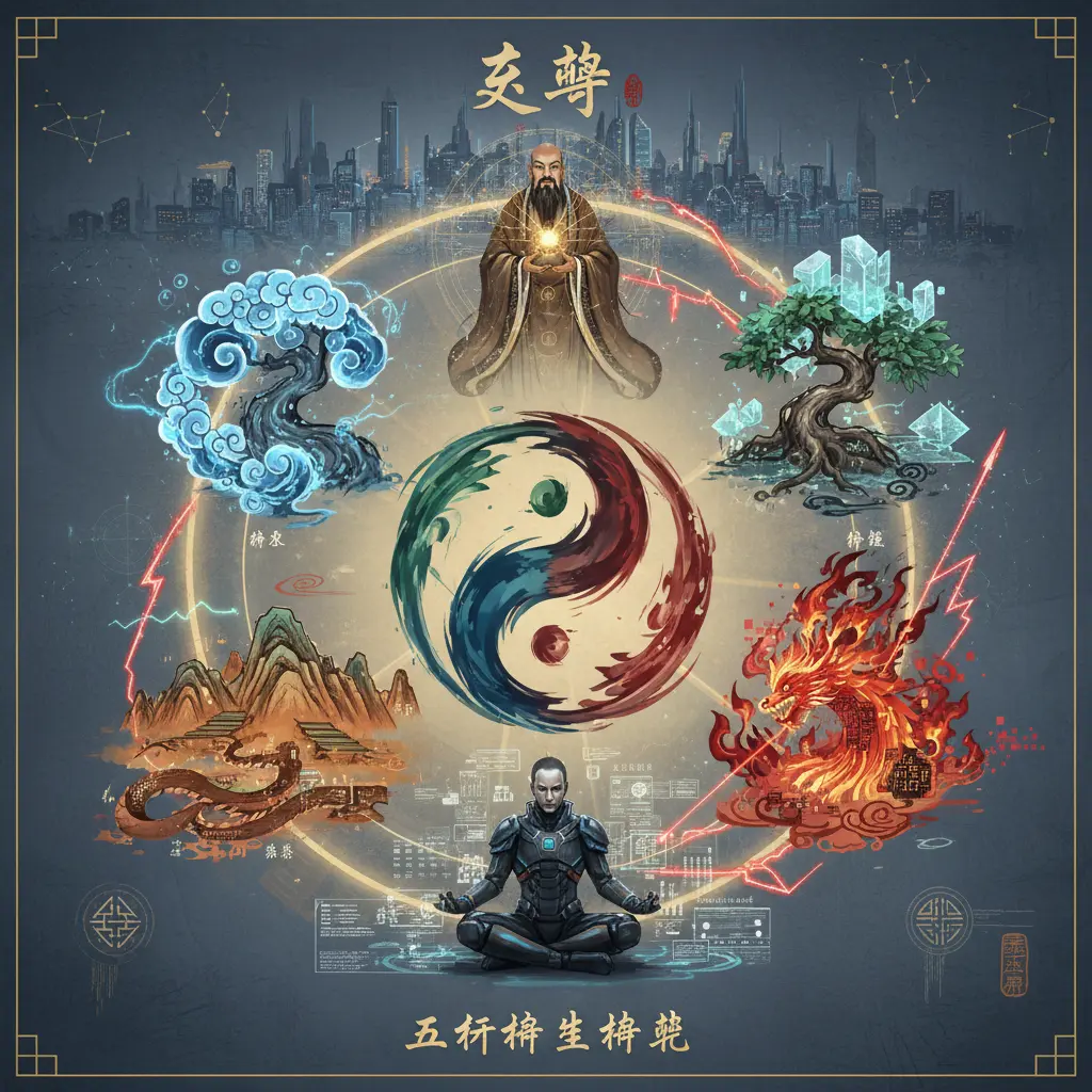 五行相生相剋 - 玄學